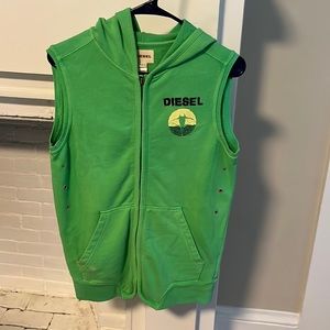 Diesel Sleeveless Hoodie